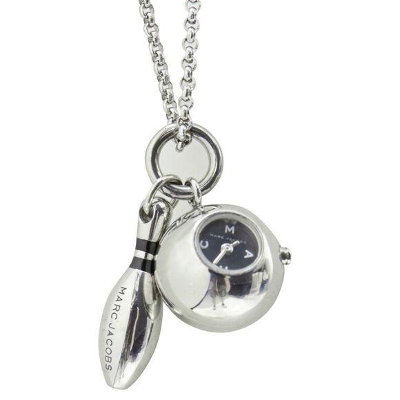 Marc Jacobs Jewelry - Marc Jacobs bowling pin ball watch chain long necklace